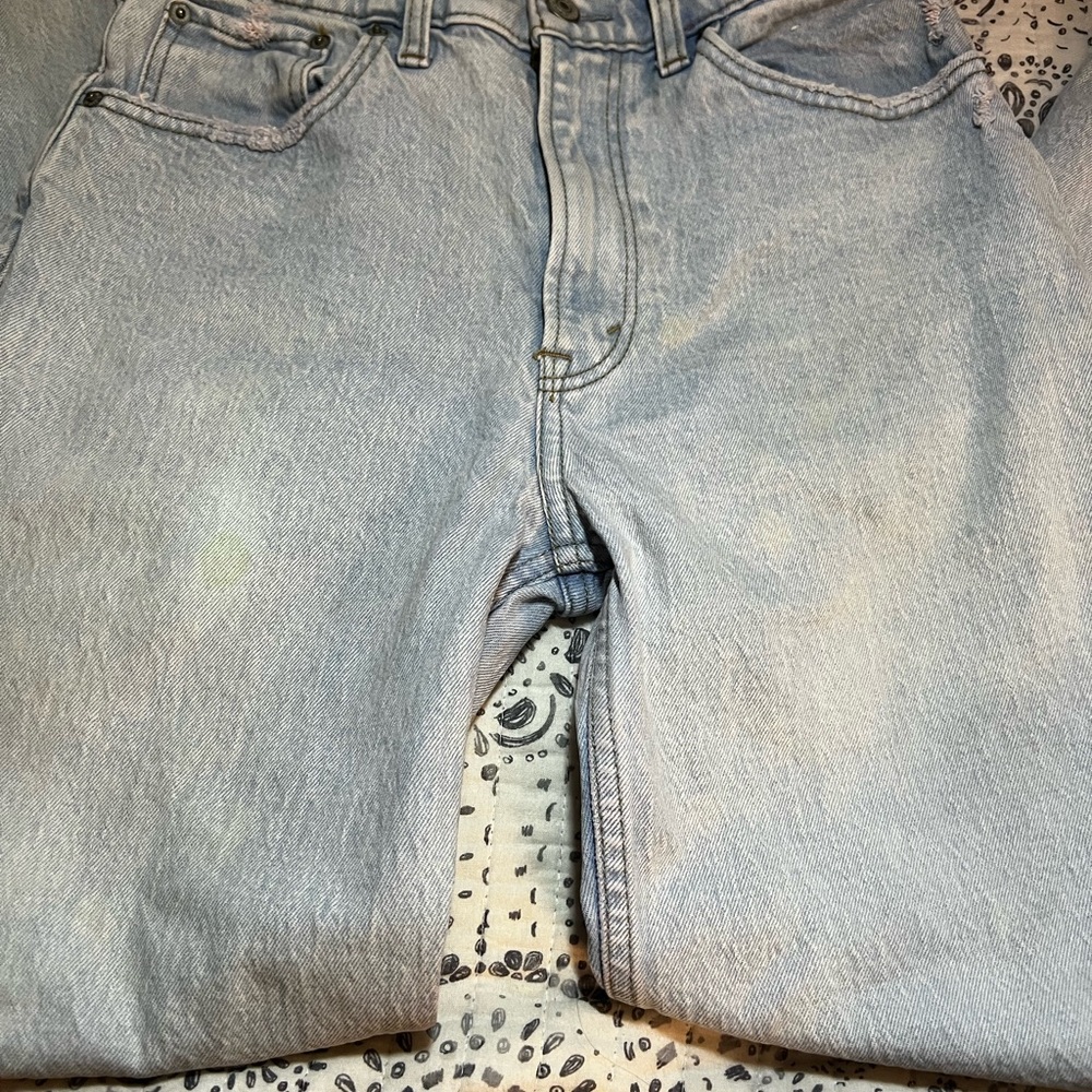 Abercrombie & Fitch The 90’s relaxed Jean  27/4 Light Blue Denim Jeans